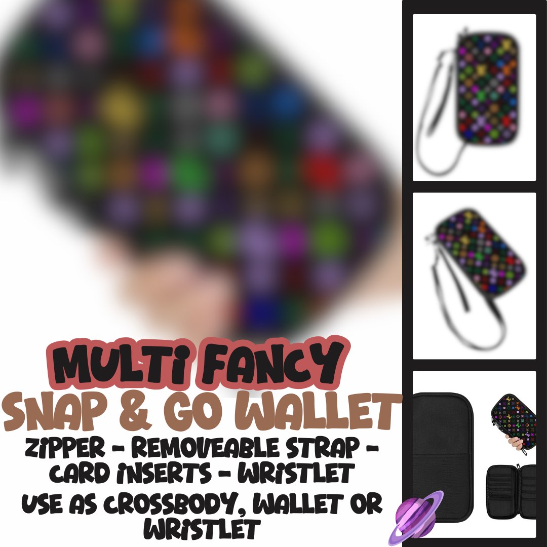 MULTI FANCY - SNAP & GO WALLETS PREORDER CLOSING 12/18