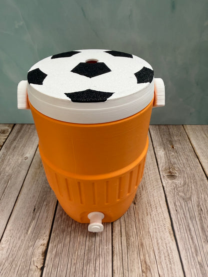 Soccer Lid for Cooler 12 oz Can Holder- 3D print
