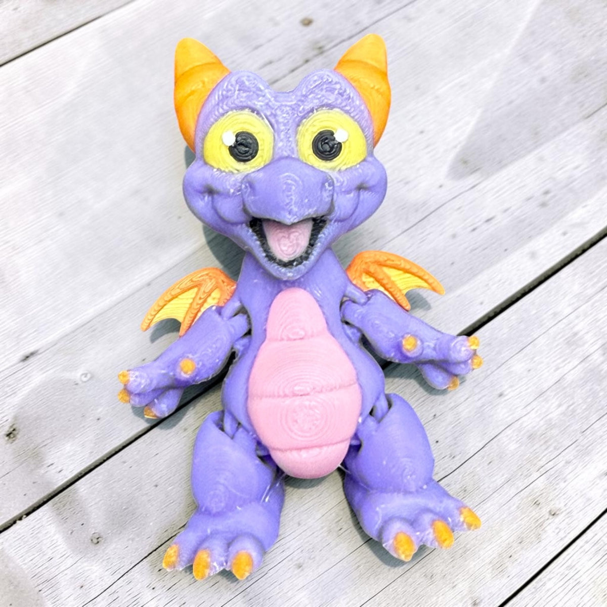 Figgy- Straw Buddy- 3D Printed