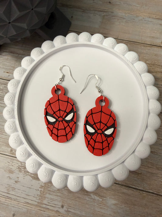 Web Slinger- 3D Printed Earrings