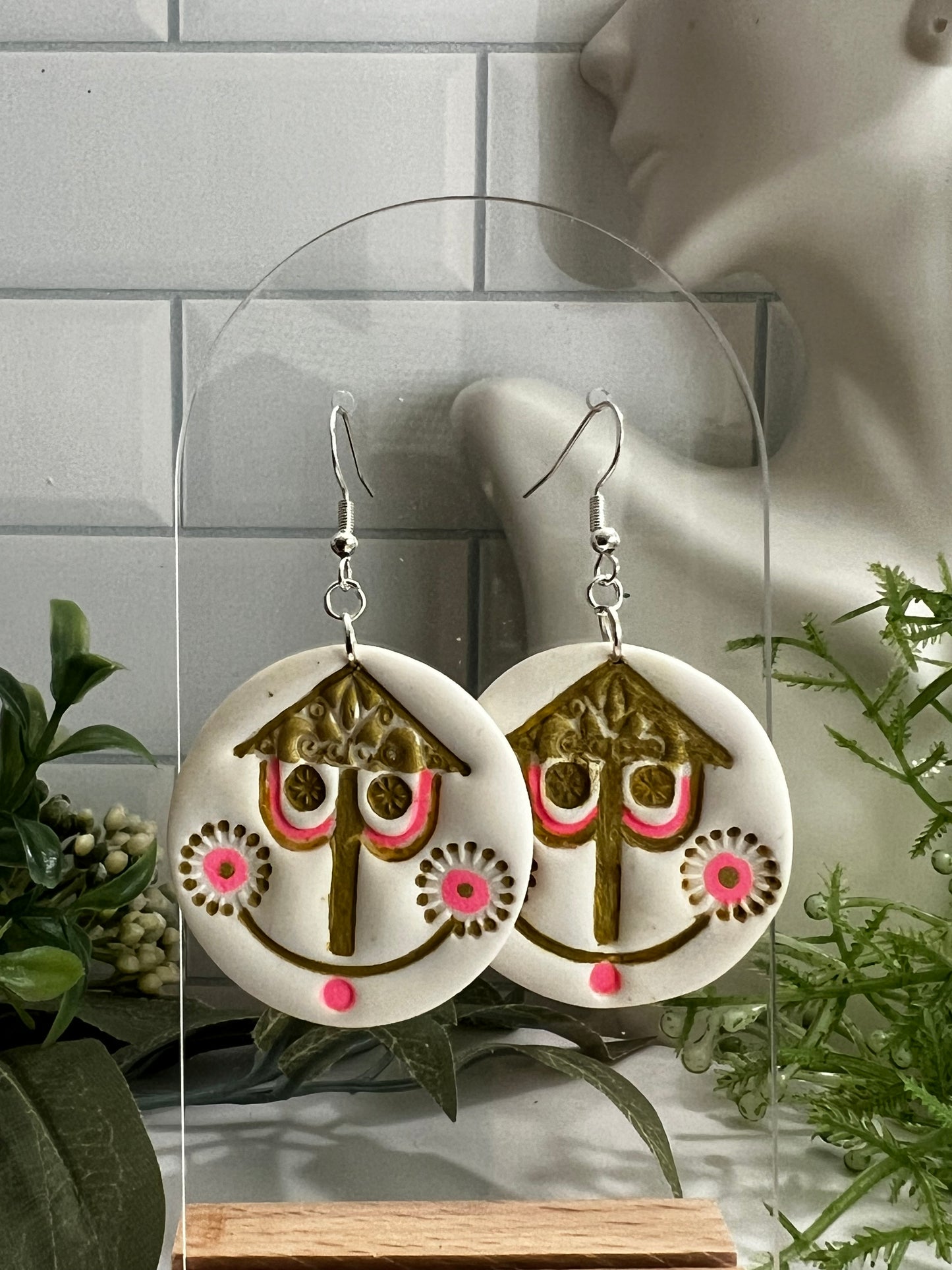 Small World- Hook Earring