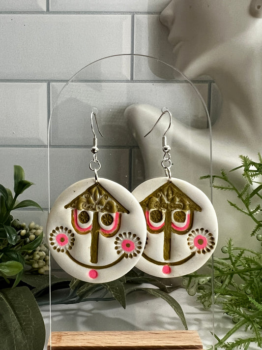 Small World- Hook Earring