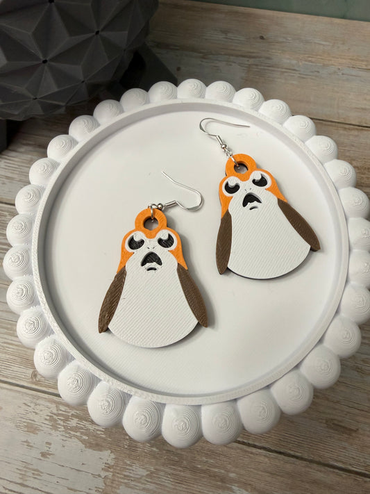 Space Snack- 3D Printed Earrings