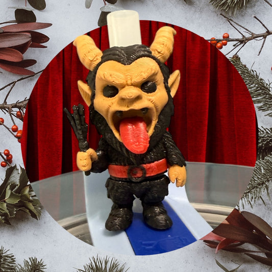 Krampus- Straw Buddy- 3D Printed