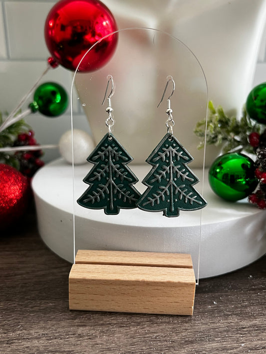 Filigree Tree- Merry Collection- Hook Earring