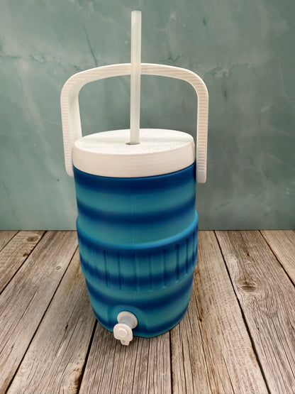 Ombré Blue Cooler 12 oz Can Holder- 3D print