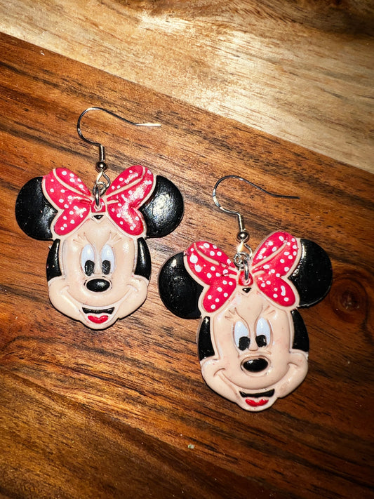 Miss Mouse- Hook Earring