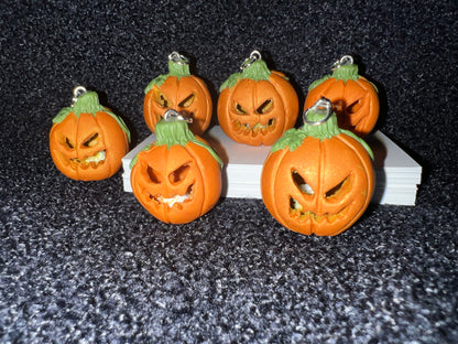 Grinning Pumpkin Necklace