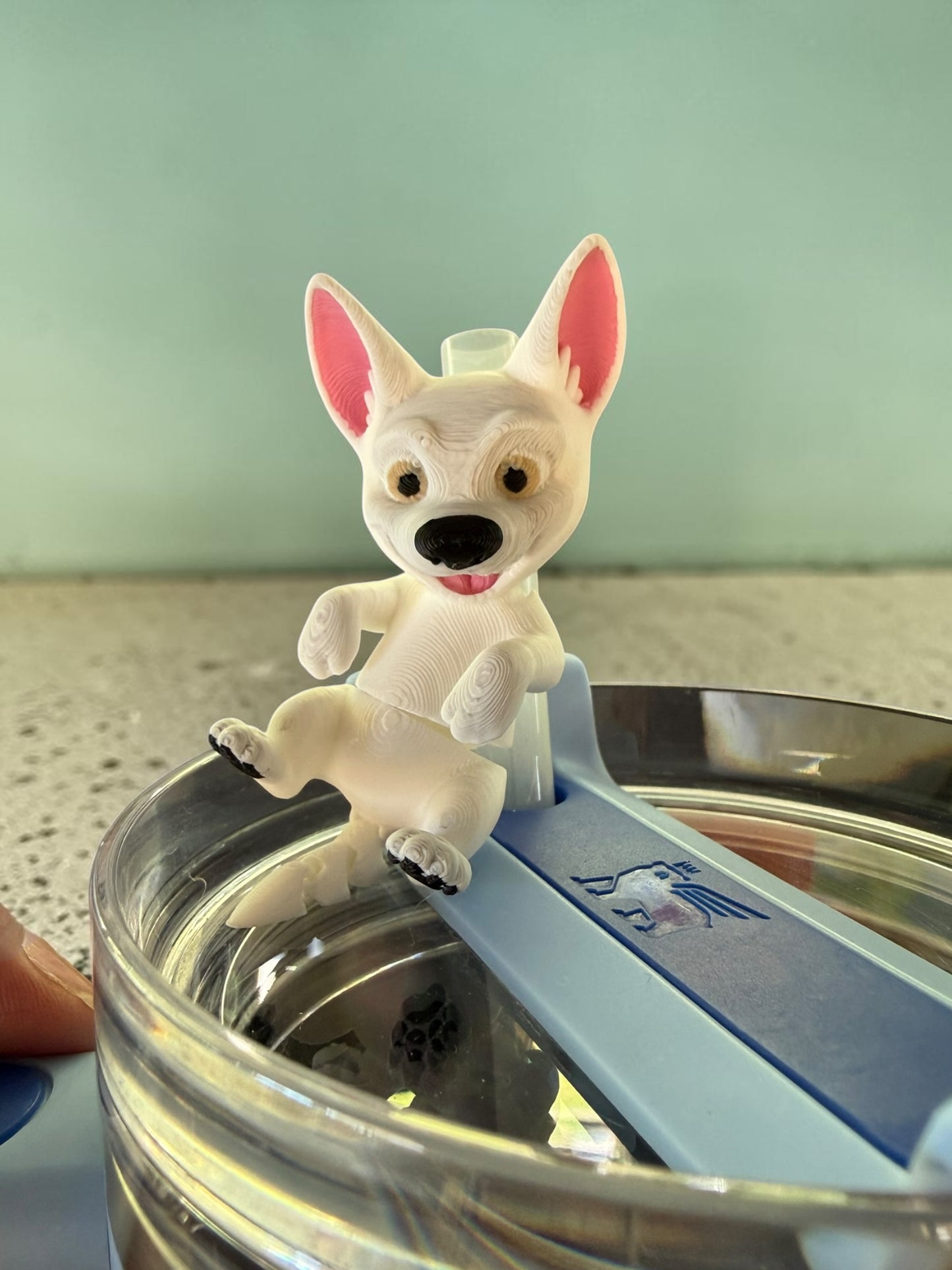 Super Bark- Straw Buddy- 3D Printed