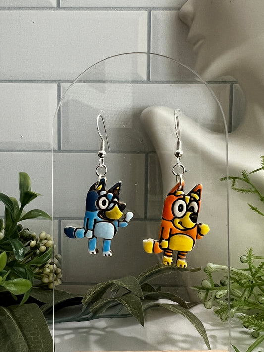 Aussie Pup Sisters- Hook Earring