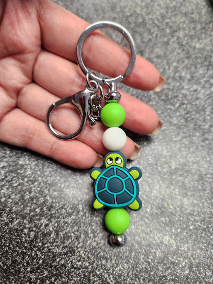 Dog Mom Silicone Beaded Pen or Keychain