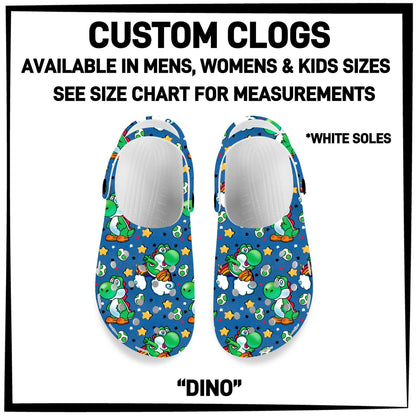 C8LG - Dino Custom Clogs - Preorder Closing 6/10 ETA: Mid-Aug