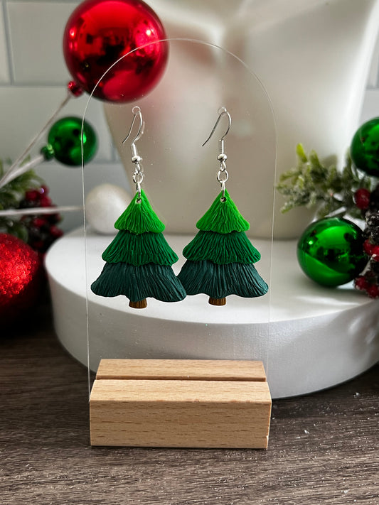 Tiered Tree - Merry Collection- Hook Earring