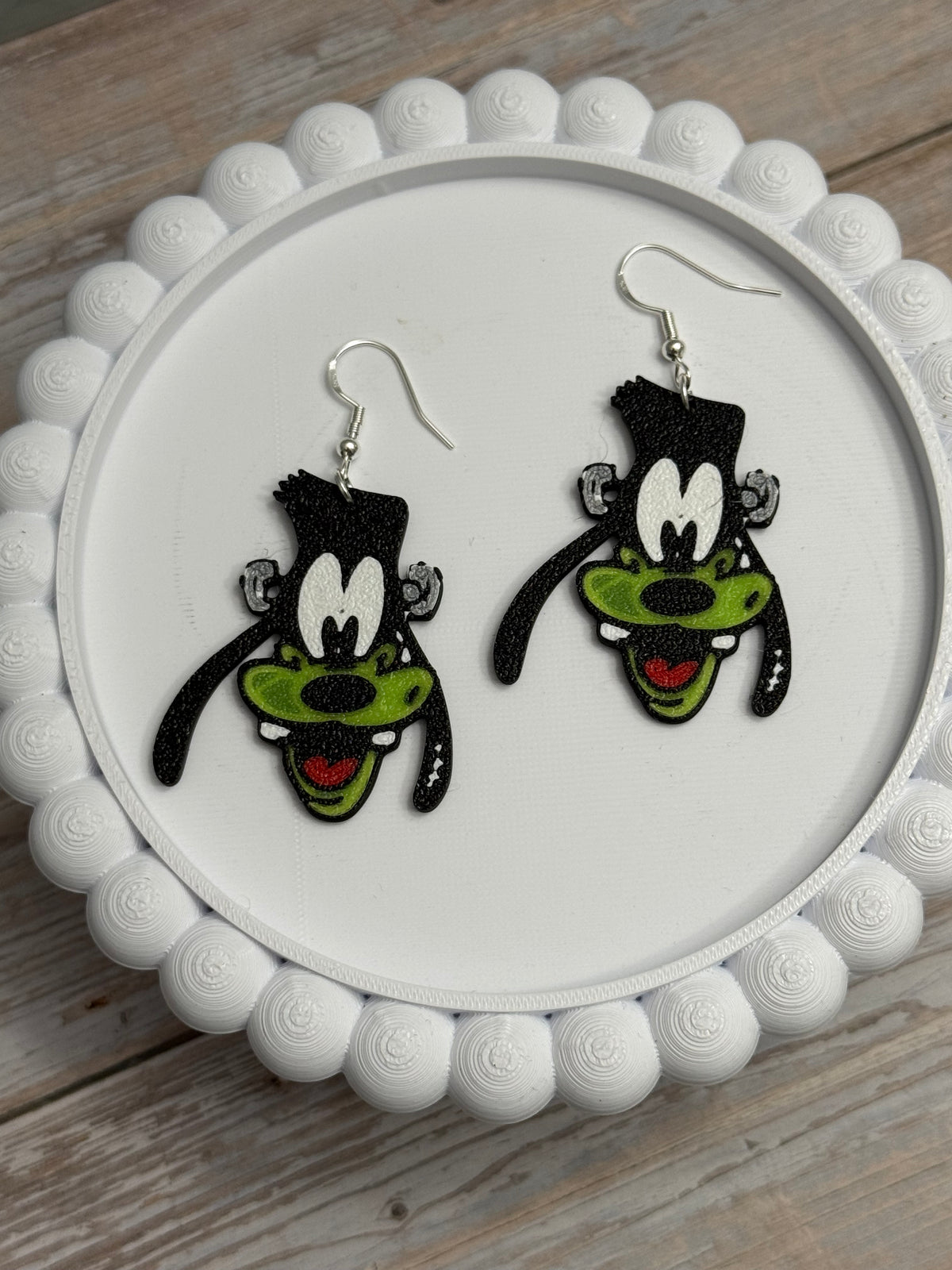 Franken Goof- 3D Printed Earrings - Halloween