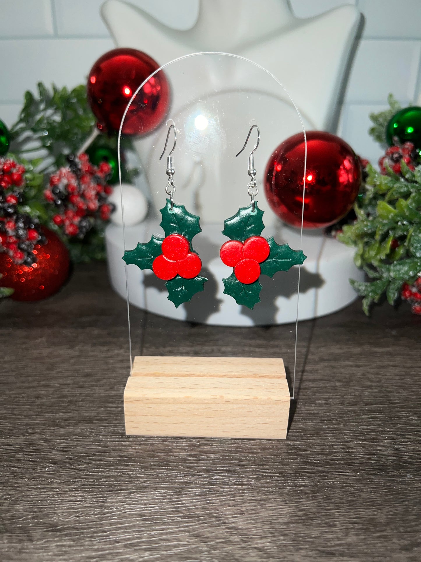 Holly- Merry Collection- Hook Earring