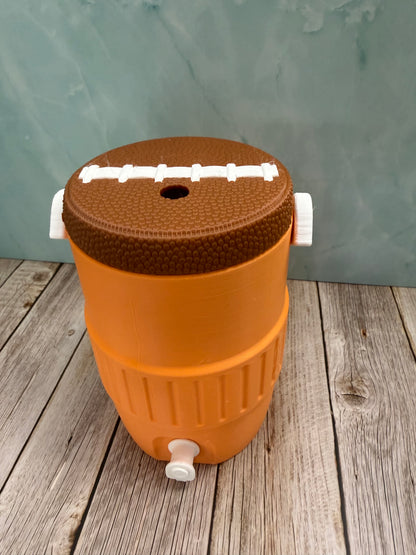 Football Lid for Cooler 12 oz Can Holder- 3D print