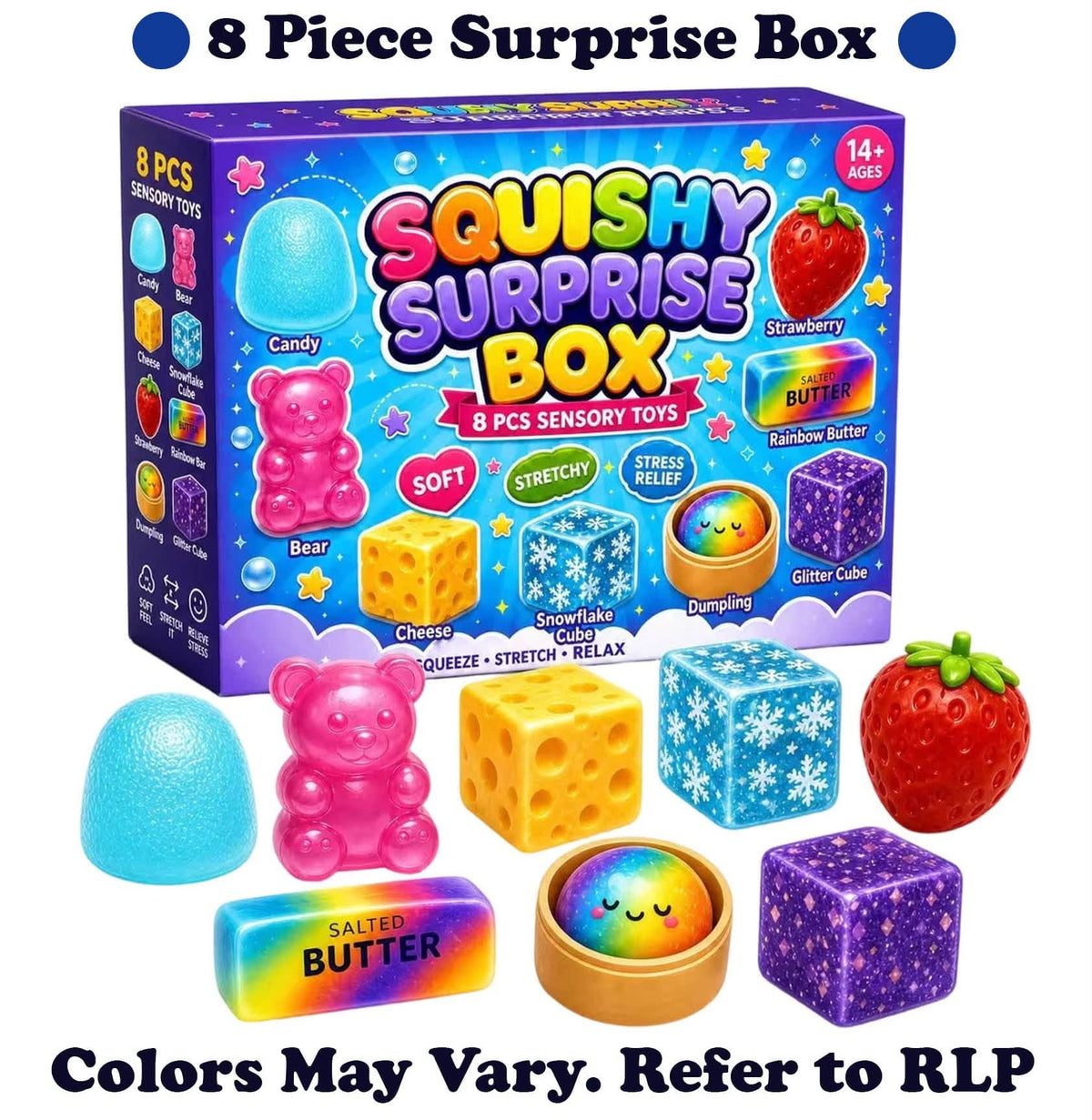 SQ1H - 8 Piece Surprise Box - Preorder Closing 11/4 ETA: 4 Weeks