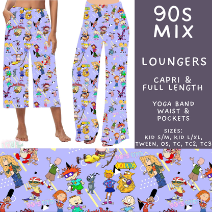 Batch #601 - Cool Characters 19 - Closes 10/21 - ETA mid Dec - 90s Mix Capri and Full Length Loungers