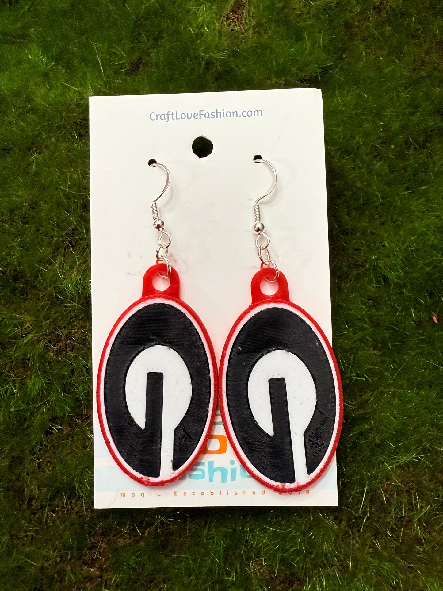 Big G - 3D Printed Earrings