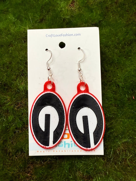 Big G - 3D Printed Earrings