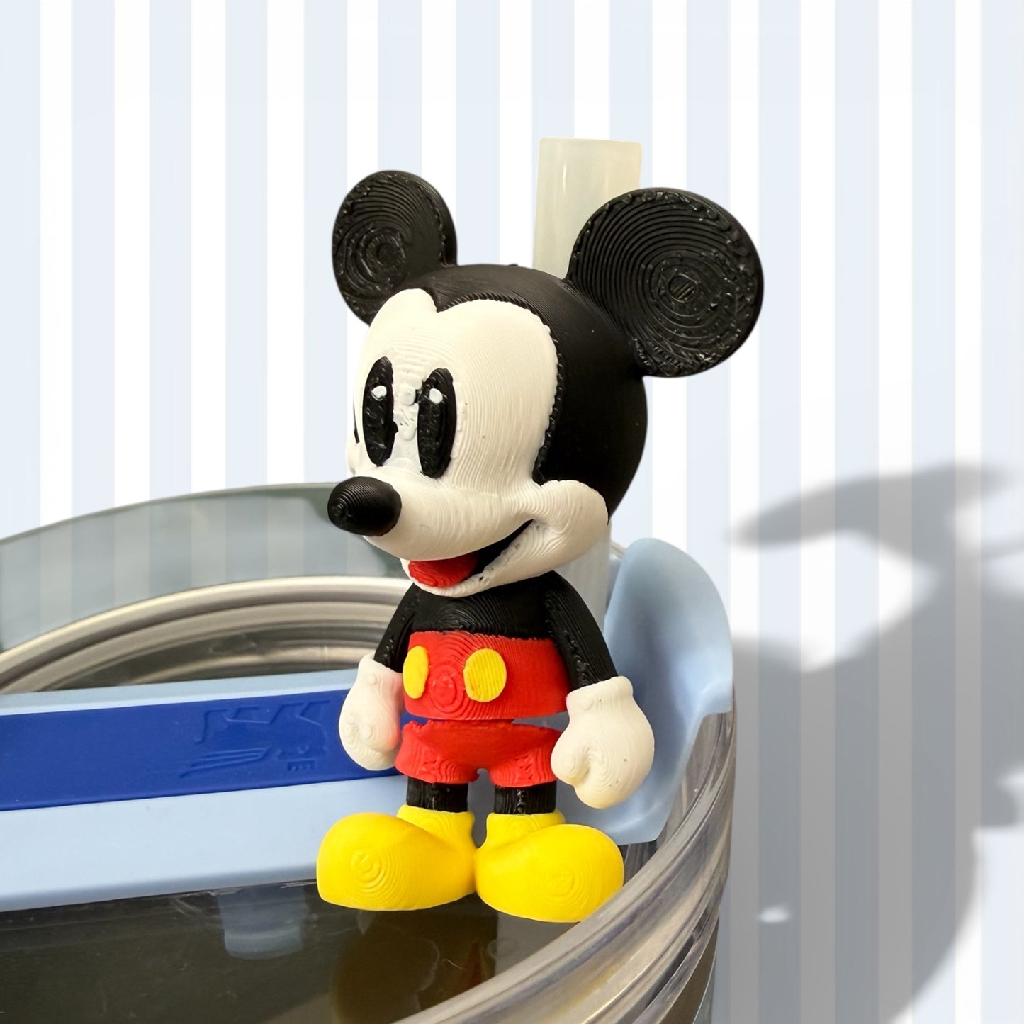 Magic Mouse- Straw Buddy- 3D Printed