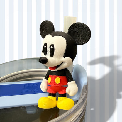 Magic Mouse- Straw Buddy- 3D Printed