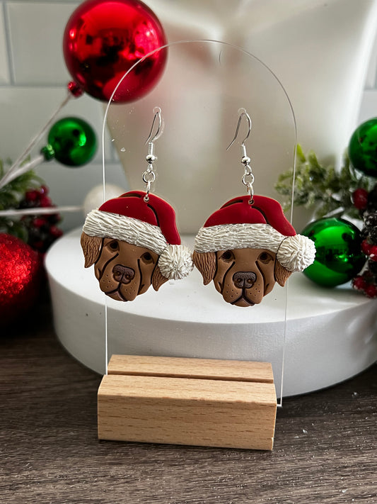 Santa Paws- Merry Collection- Hook Earring