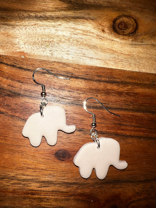 Elephant Animal Cracker- Hook Earring