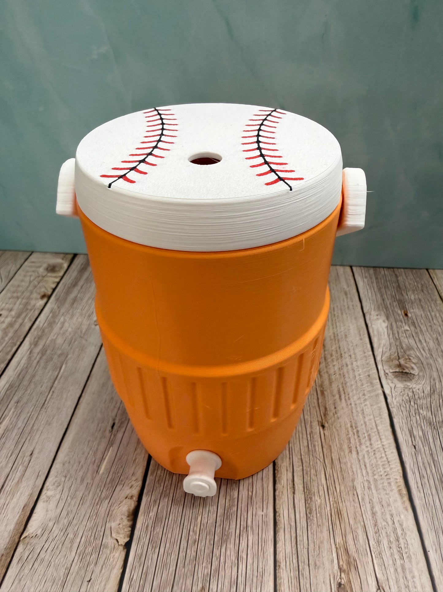 Baseball Lid for Cooler 12 oz Can Holder- 3D print
