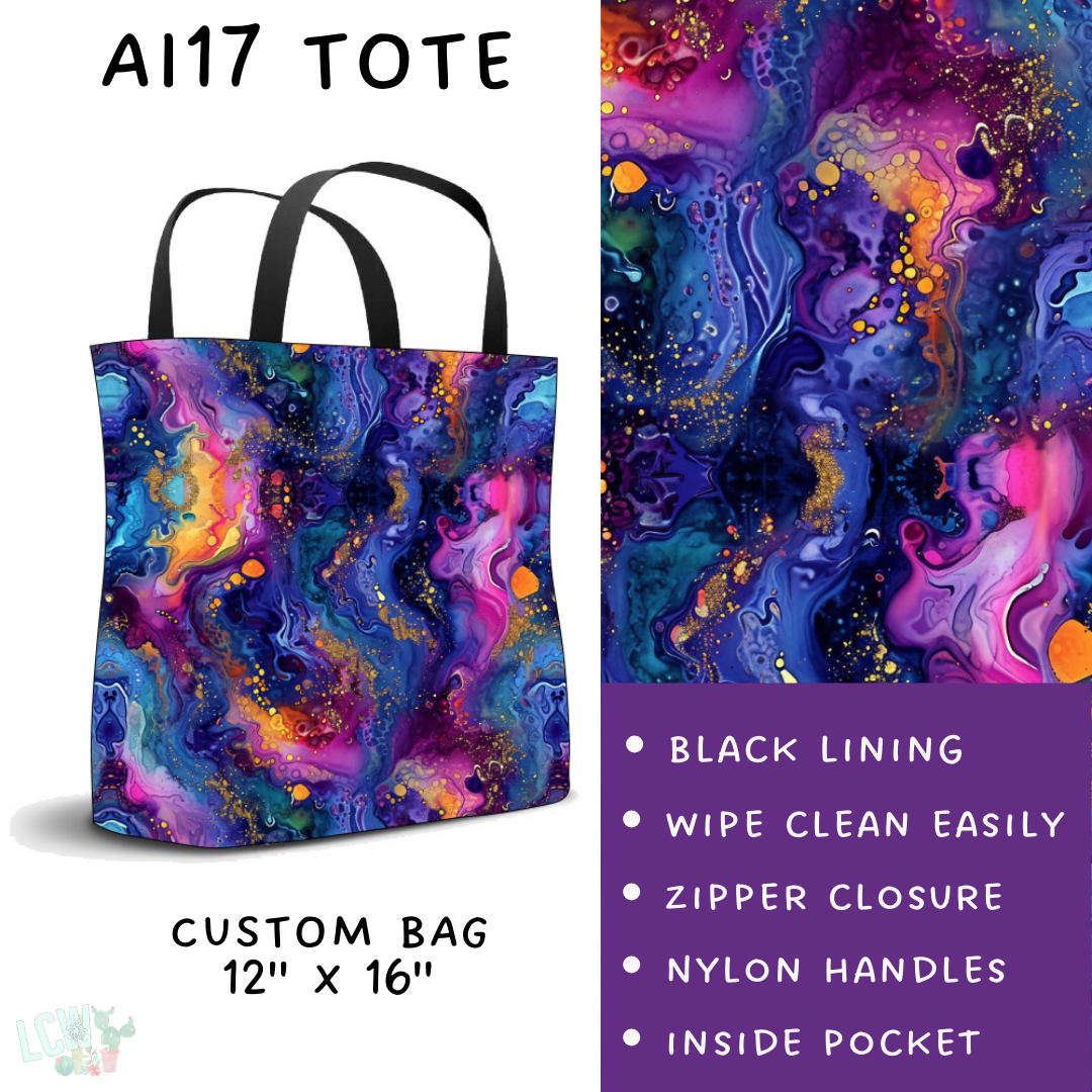 Batch #275 - Alcohol Ink - Closes 1/23 - ETA late March - AI17 Tote