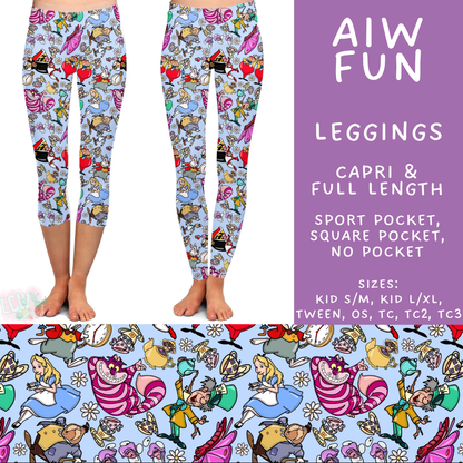 Batch #572 - Magical Faves 23 - Closes 8/19 - ETA mid October - AIW Fun Full and Capri Length Leggings