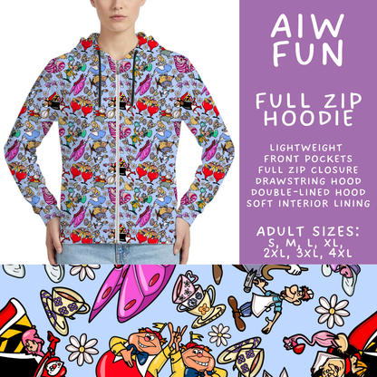 Batch #572 - Magical Faves 23 - Closes 8/19 - ETA mid October - AIW Fun Full Zip Hoodie