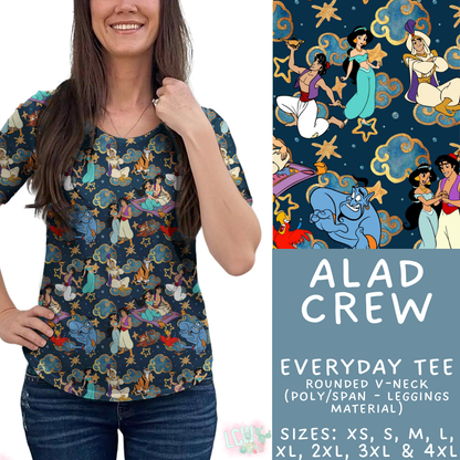 Batch #552 - Magical Faves 22 - Closes 7/6 - ETA early Sept - Alad Crew Everyday Tank & Tee