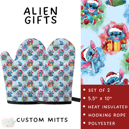 Batch #591 - Baking Spirits Bright 3 - Closes 9/28 - ETA mid/late Nov - Alien Gifts Oven Mitts
