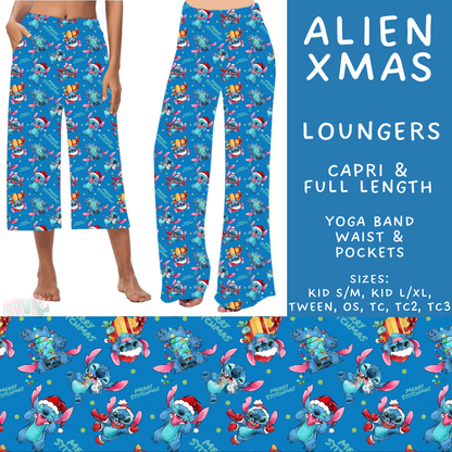 Batch #598 - Magical Character Christmas 2 - Closes 10/14 - ETA early Dec - Alien Xmas Capri and Full Length Loungers