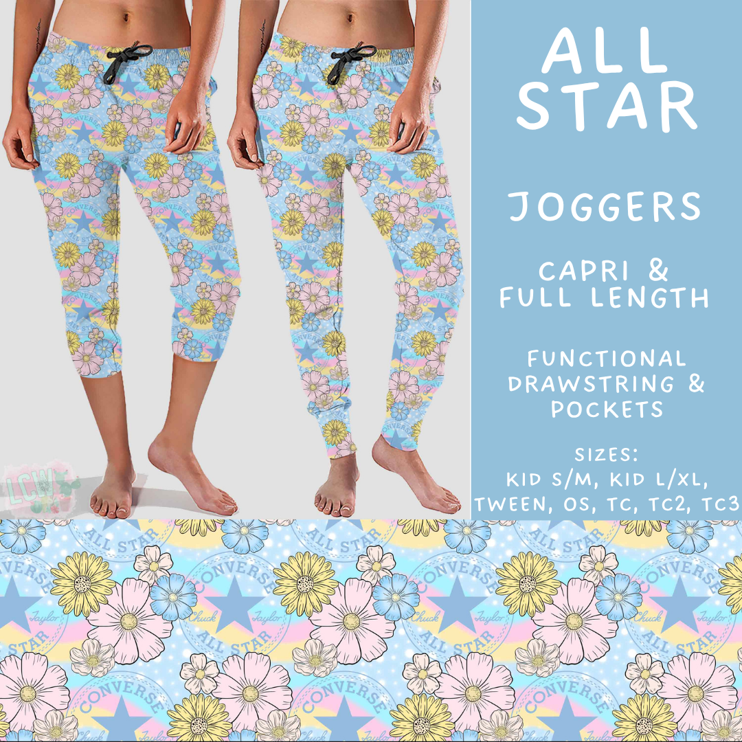 Batch #592 -  Fun Run 27 - Closes 9/30 - ETA late Nov - All Star Full and Capri Length Joggers