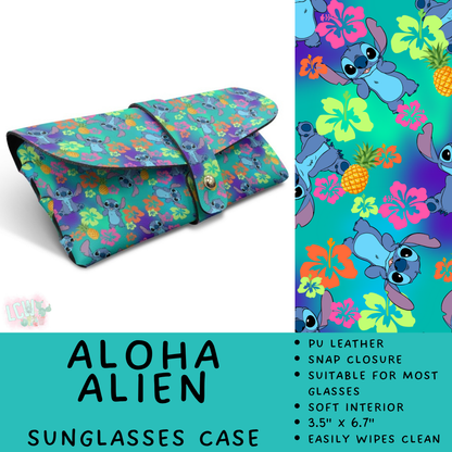 Batch #609 - Travel Collection 2 - Closes 11/6 - ETA early Jan - Aloha Alien Sunglasses Case