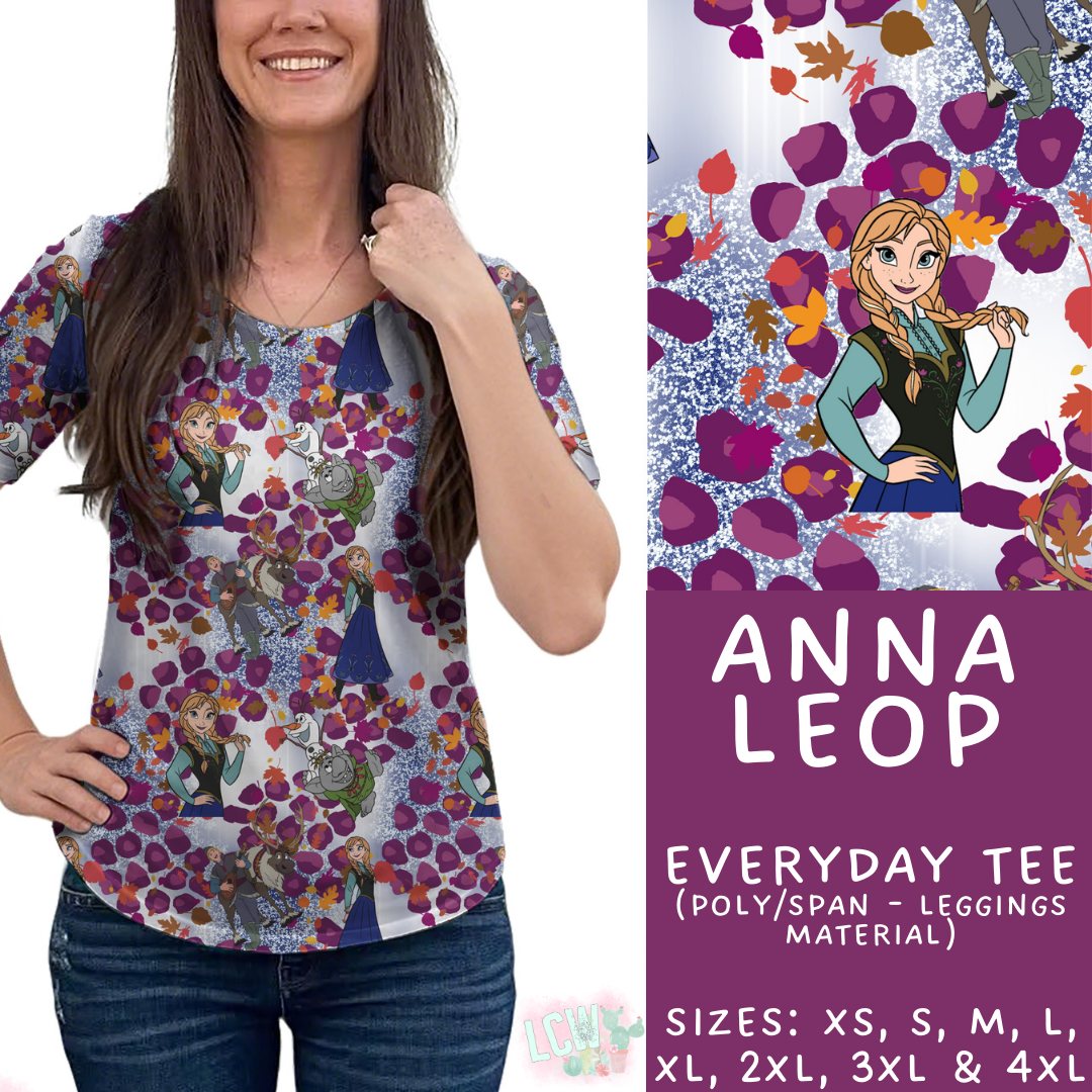 Batch #467 - Princess Leopard - Closes 12/24 - ETA late Feb - Anna Leop Everyday Tee