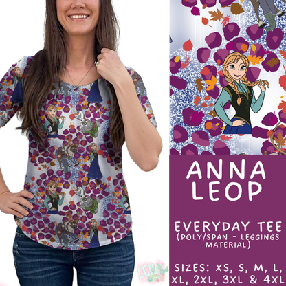Batch #467 - Princess Leopard - Closes 12/24 - ETA late Feb - Anna Leop Everyday Tee