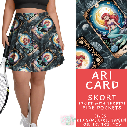Batch #474 - Princess Tarot - Closes 1/12 - ETA early/mid March - Ari Card Skort
