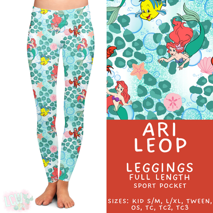 Batch #467 - Princess Leopard - Closes 12/24 - ETA late Feb - Ari Leop Full Length Leggings