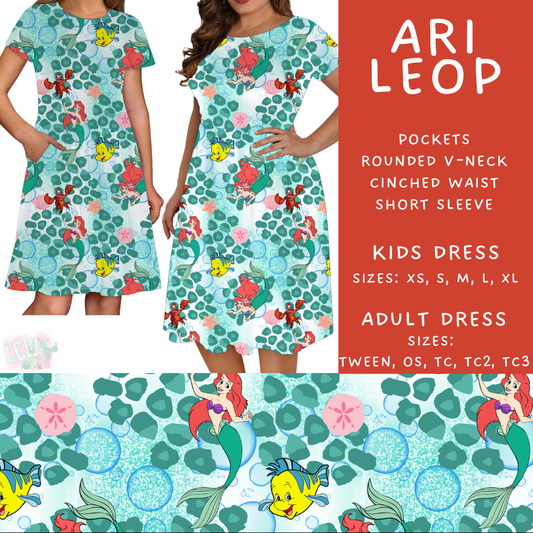 Batch #467 - Princess Leopard - Closes 12/24 - ETA late Feb - Ari Leop Womens & Girls Dresses