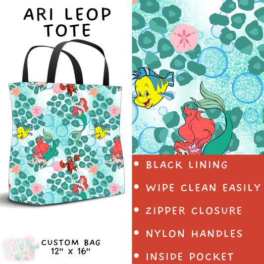 Batch #467 - Princess Leopard - Closes 12/24 - ETA late Feb - Ari Leop Tote