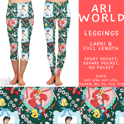 Batch #552 - Magical Faves 22 - Closes 7/6 - ETA early Sept - Ari World Full and Capri Length Leggings