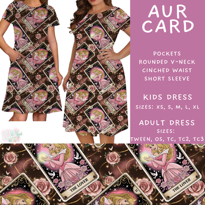 Batch #474 - Princess Tarot - Closes 1/12 - ETA early/mid March - Aur Card Adult & Kids Dresses