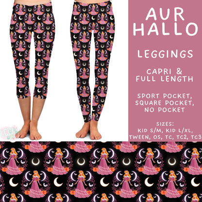 Batch #569 - Princess Halloween - Closes 8/14 - ETA early/mid Oct - Aur Hallo Full and Capri Length Leggings