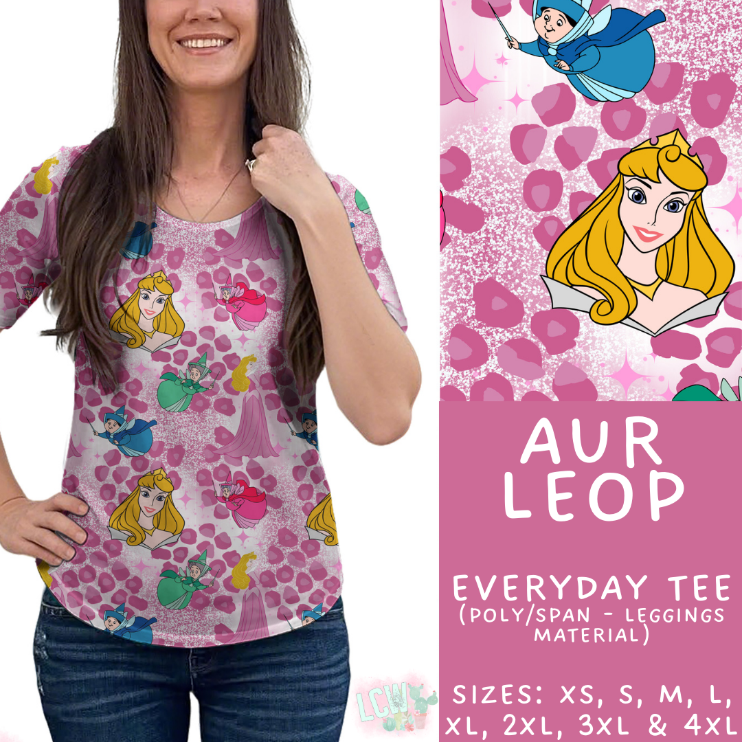 Batch #467 - Princess Leopard - Closes 12/24 - ETA late Feb - Aur Leop Everyday Tee
