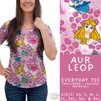 Batch #467 - Princess Leopard - Closes 12/24 - ETA late Feb - Aur Leop Everyday Tee