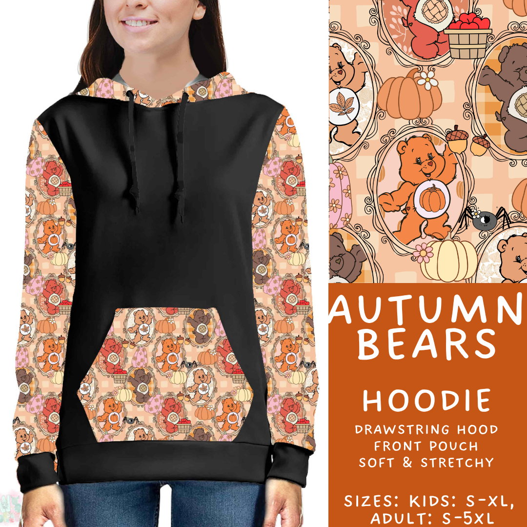 Batch #583 - Magical Character Fall - Closes 9/9 - ETA early Nov - Autumn Bears Hoodie