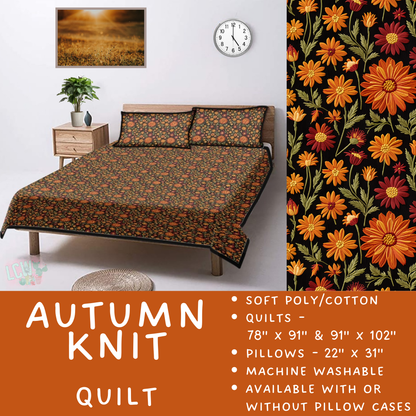 Batch  #410 - Cozy Quilts - Closes 9/10 - ETA late October - Autumn Knit Quilt
